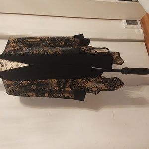 Beautiful Chico's Burnout Velvet Kimono Size 0